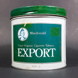 Vintage Late 1970s MacDonald Finest Virginia Cigarette Tobacco Export Tobacco Tin - Treasure Valley Antiques & Collectibles