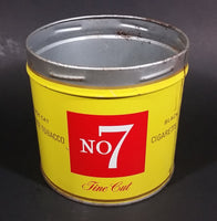 1960s Black Cat No. Number 7 Fine Cut Tobacco Tin - no lid - Treasure Valley Antiques & Collectibles