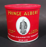 Vintage Prince Albert Pipe And Cigarette Tobacco 14oz Tin with plastic Lid Top - Treasure Valley Antiques & Collectibles