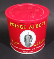 Vintage Prince Albert Pipe And Cigarette Tobacco 14oz Tin with plastic Lid Top - Treasure Valley Antiques & Collectibles