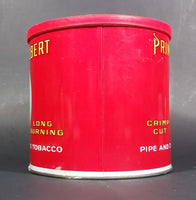 Vintage Prince Albert Pipe And Cigarette Tobacco 14oz Tin with plastic Lid Top - Treasure Valley Antiques & Collectibles