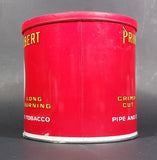 Vintage Prince Albert Pipe And Cigarette Tobacco 14oz Tin with plastic Lid Top - Treasure Valley Antiques & Collectibles