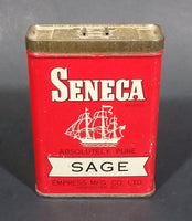 1940s Empress Seneca Brand Sage Tin (Still has Sage) - Treasure Valley Antiques & Collectibles