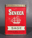 1940s Empress Seneca Brand Sage Tin (Still has Sage) - Treasure Valley Antiques & Collectibles