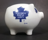 Toronto Maple Leafs NHL Ice Hockey White Ceramic Piggy Coin Bank - Official NHL Product - Treasure Valley Antiques & Collectibles