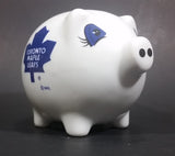 Toronto Maple Leafs NHL Ice Hockey White Ceramic Piggy Coin Bank - Official NHL Product - Treasure Valley Antiques & Collectibles