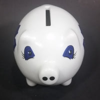 Toronto Maple Leafs NHL Ice Hockey White Ceramic Piggy Coin Bank - Official NHL Product - Treasure Valley Antiques & Collectibles