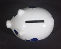 Toronto Maple Leafs NHL Ice Hockey White Ceramic Piggy Coin Bank - Official NHL Product - Treasure Valley Antiques & Collectibles