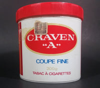 Vintage Arnoldware Rogers (Canada) 1979 Craven "A" Fine Cut 200g Cigarette Tobacco Container - Treasure Valley Antiques & Collectibles