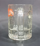 1972-1975 A & W Promotional Advertising United States Map Clear Glass Root Beer Mug - Treasure Valley Antiques & Collectibles