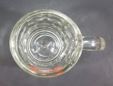 1972-1975 A & W Promotional Advertising United States Map Clear Glass Root Beer Mug - Treasure Valley Antiques & Collectibles