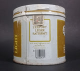 Vintage 1980s MacDonald Finest Virginia Cigarette Tobacco Export Light Tobacco Tin No Lid - Treasure Valley Antiques & Collectibles
