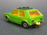 1976 Lesney Products Matchbox Lime Green Superfast No. 7 VW Volkswagen Golf Toy Car - Treasure Valley Antiques & Collectibles