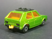 1976 Lesney Products Matchbox Lime Green Superfast No. 7 VW Volkswagen Golf Toy Car - Treasure Valley Antiques & Collectibles