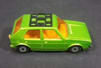 1976 Lesney Products Matchbox Lime Green Superfast No. 7 VW Volkswagen Golf Toy Car - Treasure Valley Antiques & Collectibles