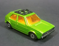 1976 Lesney Products Matchbox Lime Green Superfast No. 7 VW Volkswagen Golf Toy Car - Treasure Valley Antiques & Collectibles