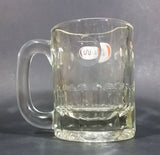 1970s A & W Allen & Wright Soda Pop Beverage Clear Glass Root Beer Mug - Treasure Valley Antiques & Collectibles