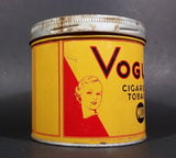 1960s Vogue Mild Cigarette Tobacco Tin w/ Lid - Treasure Valley Antiques & Collectibles