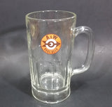 1961-1968 A & W Allen & Wright Soda Pop Beverage 6" Clear Glass Root Beer Mug