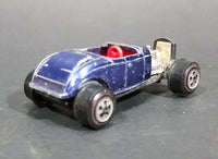 1969-70 Topper Johnny Lightning Custom '32 Ford Redlines Era Blue Die Cast Toy Car Vehicle - Treasure Valley Antiques & Collectibles