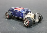 1969-70 Topper Johnny Lightning Custom '32 Ford Redlines Era Blue Die Cast Toy Car Vehicle - Treasure Valley Antiques & Collectibles