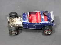 1969-70 Topper Johnny Lightning Custom '32 Ford Redlines Era Blue Die Cast Toy Car Vehicle - Treasure Valley Antiques & Collectibles