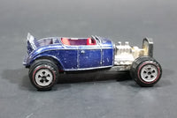 1969-70 Topper Johnny Lightning Custom '32 Ford Redlines Era Blue Die Cast Toy Car Vehicle - Treasure Valley Antiques & Collectibles