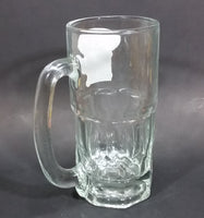 1970s A & W Root Beer Logo 6 7/8" Clear Glass Mug - Treasure Valley Antiques & Collectibles