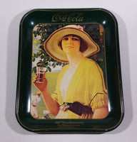 Vintage 1980 60th Anniversary of Coca-Cola in Vancouver 1920-1980 Yellow Dress Woman Official Tray - Treasure Valley Antiques & Collectibles