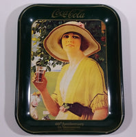 Vintage 1980 60th Anniversary of Coca-Cola in Vancouver 1920-1980 Yellow Dress Woman Official Tray - Treasure Valley Antiques & Collectibles