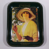 Vintage 1980 60th Anniversary of Coca-Cola in Vancouver 1920-1980 Yellow Dress Woman Official Tray - Treasure Valley Antiques & Collectibles