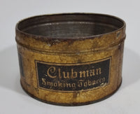 Antique Rock City Tobacco Clubman Cut Plug Smoking Pipe Tobacco Tin No Lid - Treasure Valley Antiques & Collectibles