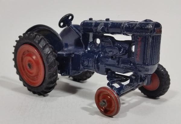 1960s Britains Ltd. Blue Diecast Fordson Farming Tractor Model Toy - Treasure Valley Antiques & Collectibles