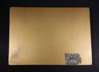 Vintage 1950s Player's 50 Navy Cut Cigarettes "MILD" Tin Case w/ partial Excise Tax Stamp - Treasure Valley Antiques & Collectibles