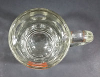 1961-1968 A & W Allen & Wright Soda Pop Beverage 4 1/4" Clear Glass Root Beer Mug - Treasure Valley Antiques & Collectibles