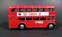 1972 Lone Star "See London By Bus" Victoria No. 1259 Routemaster Diecast Double Decker Bus - Treasure Valley Antiques & Collectibles