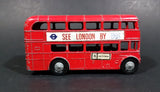 1972 Lone Star "See London By Bus" Victoria No. 1259 Routemaster Diecast Double Decker Bus - Treasure Valley Antiques & Collectibles