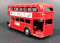 1972 Lone Star "See London By Bus" Victoria No. 1259 Routemaster Diecast Double Decker Bus - Treasure Valley Antiques & Collectibles