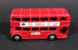 1972 Lone Star "See London By Bus" Victoria No. 1259 Routemaster Diecast Double Decker Bus - Treasure Valley Antiques & Collectibles