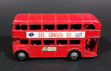 1972 Lone Star "See London By Bus" Victoria No. 1259 Routemaster Diecast Double Decker Bus - Treasure Valley Antiques & Collectibles