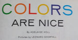 Colors Are Nice - Little Golden Books - 311-41 - Collectible Children's Book - "T Edition" - Treasure Valley Antiques & Collectibles