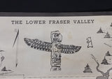 1950s 200 Miracle Miles Through The Lower Fraser Valley Tourism Pamphlet & Map - Travel Bureau of British Columbia - Treasure Valley Antiques & Collectibles