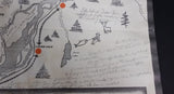 1950s 200 Miracle Miles Through The Lower Fraser Valley Tourism Pamphlet & Map - Travel Bureau of British Columbia - Treasure Valley Antiques & Collectibles