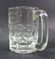 1970s-1980s A & W Allen and Wright Embossed Clear 4 1/2" Root Beer Mug - Treasure Valley Antiques & Collectibles