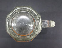 1970s-1980s A & W Allen and Wright Embossed Clear 4 1/2" Root Beer Mug - Treasure Valley Antiques & Collectibles