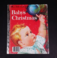 Baby's Christmas - Little Golden Books - 460-08 - Collectible Children's Book - "B Edition" - Treasure Valley Antiques & Collectibles