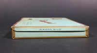 Vintage 1950s Player's 50 Navy Cut Cigarettes "MILD" Tin Case w/ partial Excise Tax Stamp - Treasure Valley Antiques & Collectibles