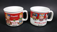 Set of 2 1997 Campbell's Soup M'm! M'm! Children Design Good Ceramic Soup Mug - Treasure Valley Antiques & Collectibles