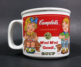 Set of 2 1997 Campbell's Soup M'm! M'm! Children Design Good Ceramic Soup Mug - Treasure Valley Antiques & Collectibles