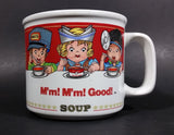 Set of 2 1997 Campbell's Soup M'm! M'm! Children Design Good Ceramic Soup Mug - Treasure Valley Antiques & Collectibles